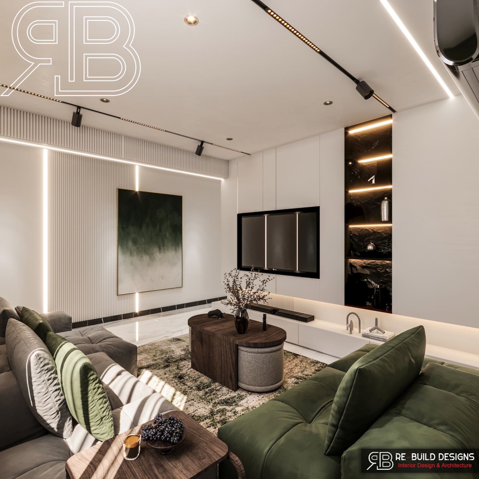 GrandView Apartment — Living Room 5