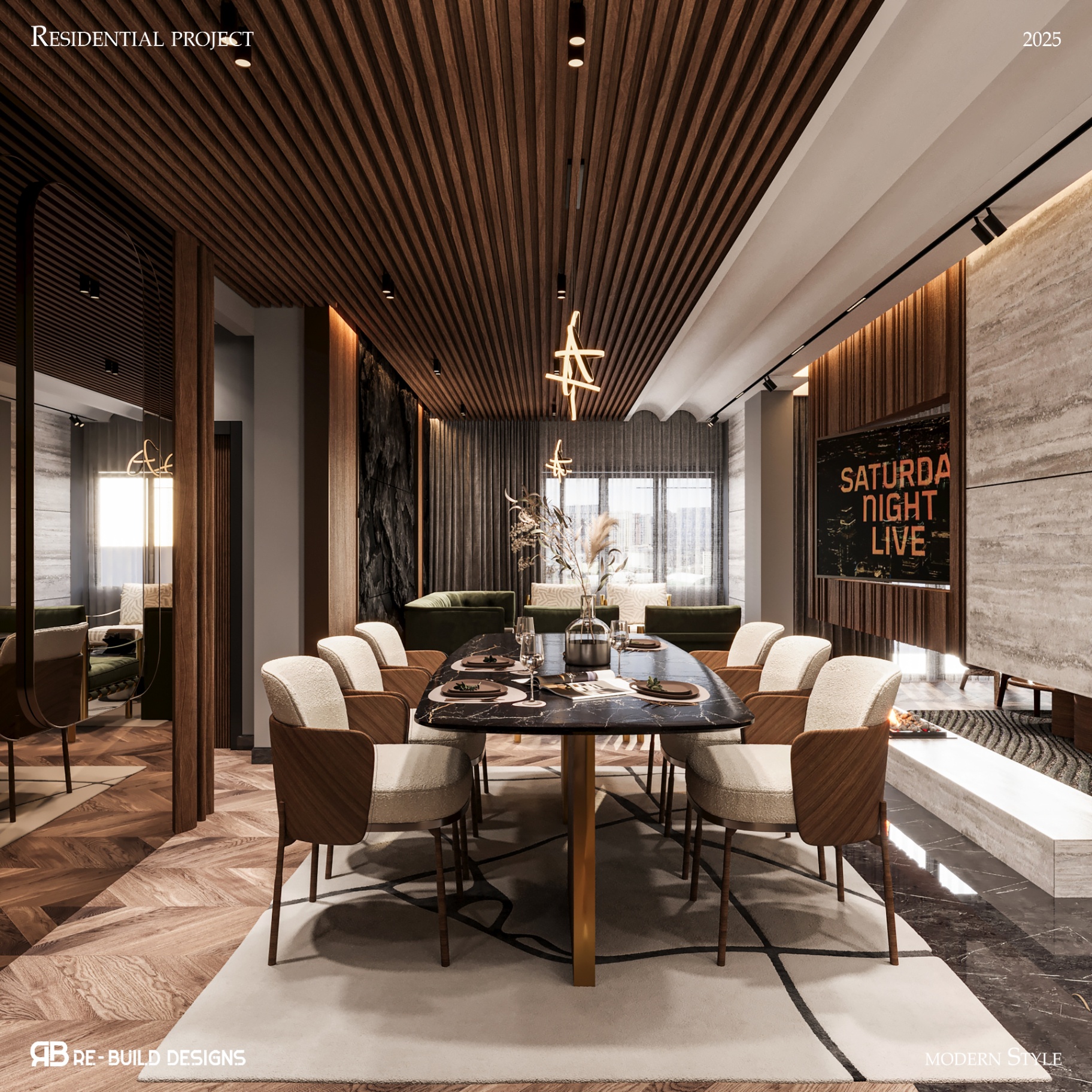 Kafr Abdo Apartment — Reception 9