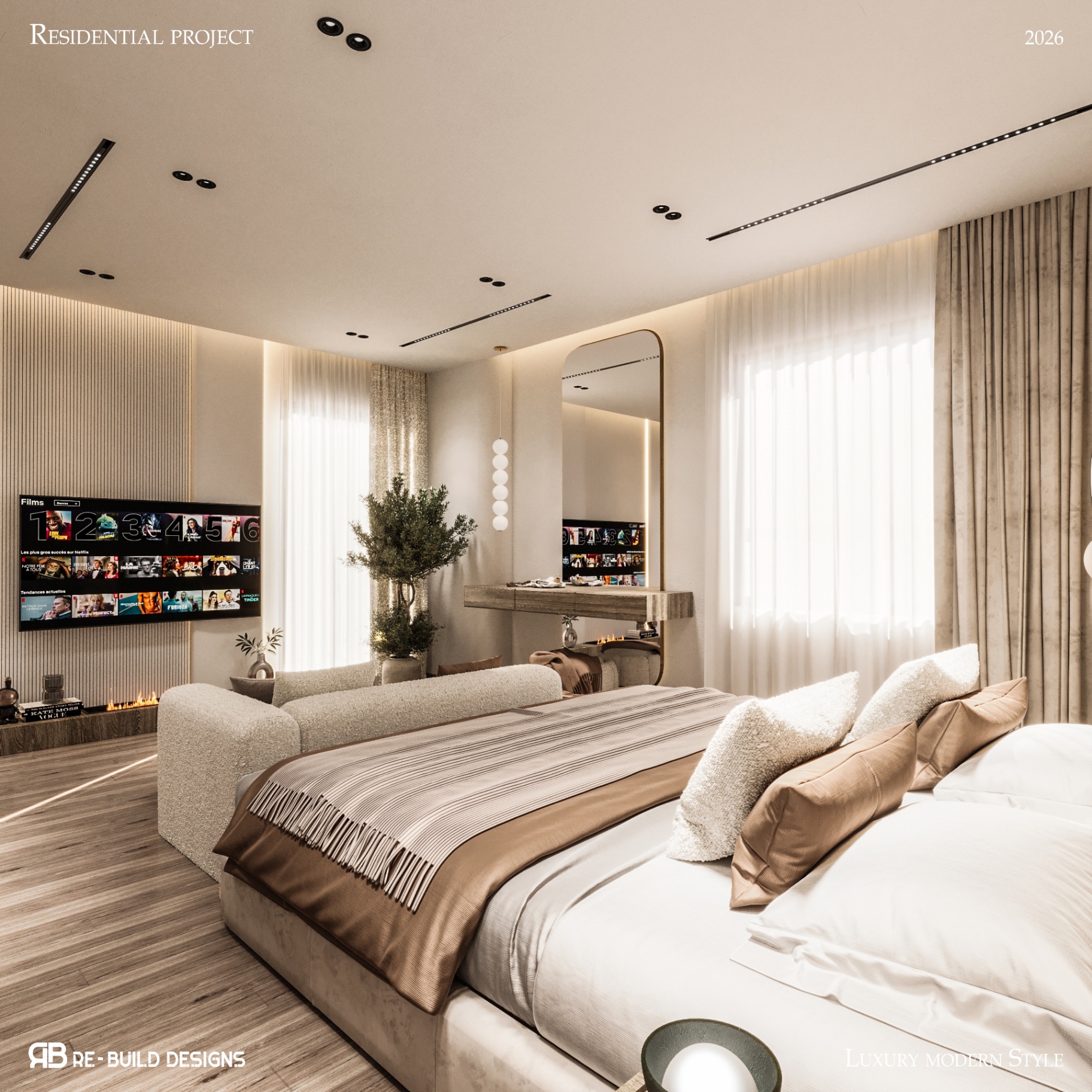 Sawary Apartment — Master Bedroom 5