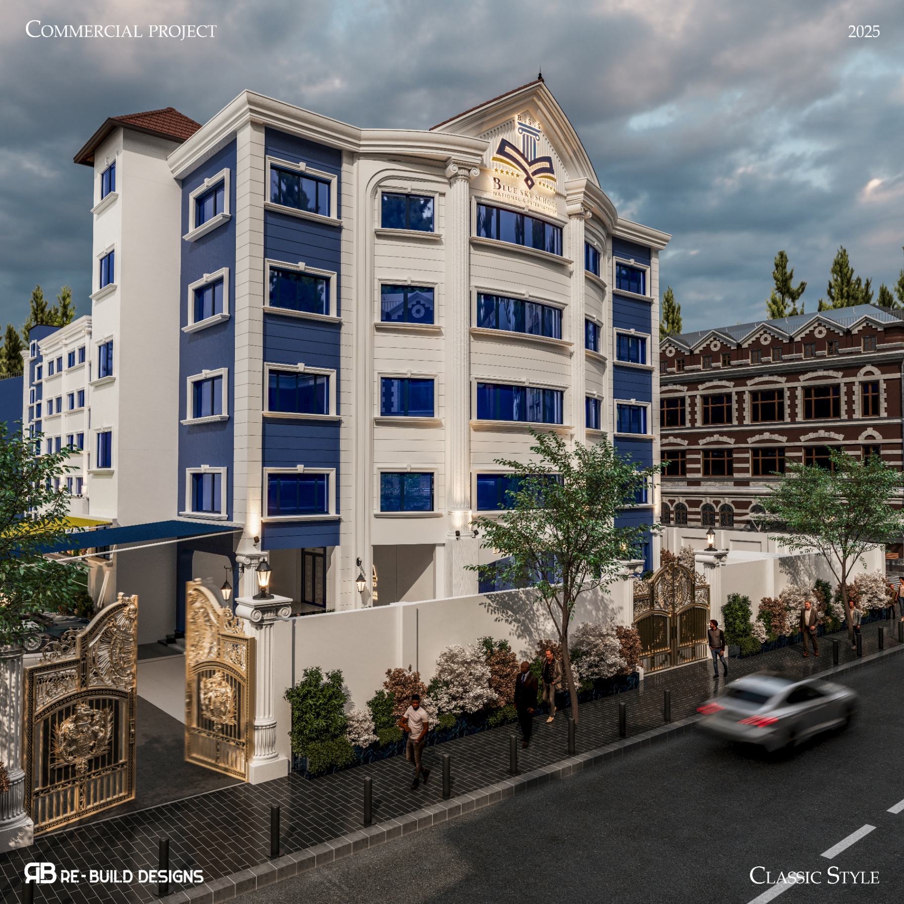 Blue Sky School — Exterior 2