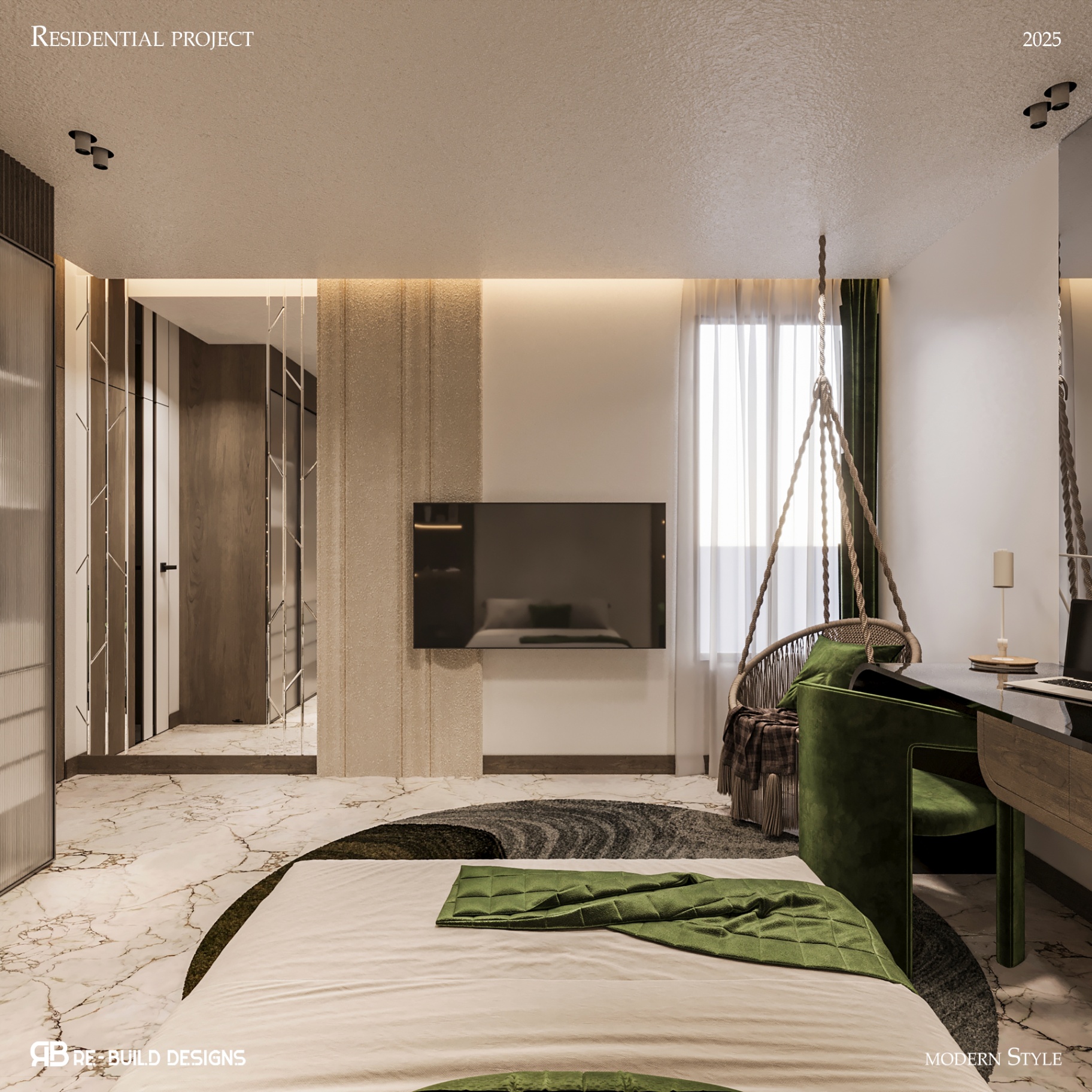 Miami Apartment — Second Girl Bedroom 4