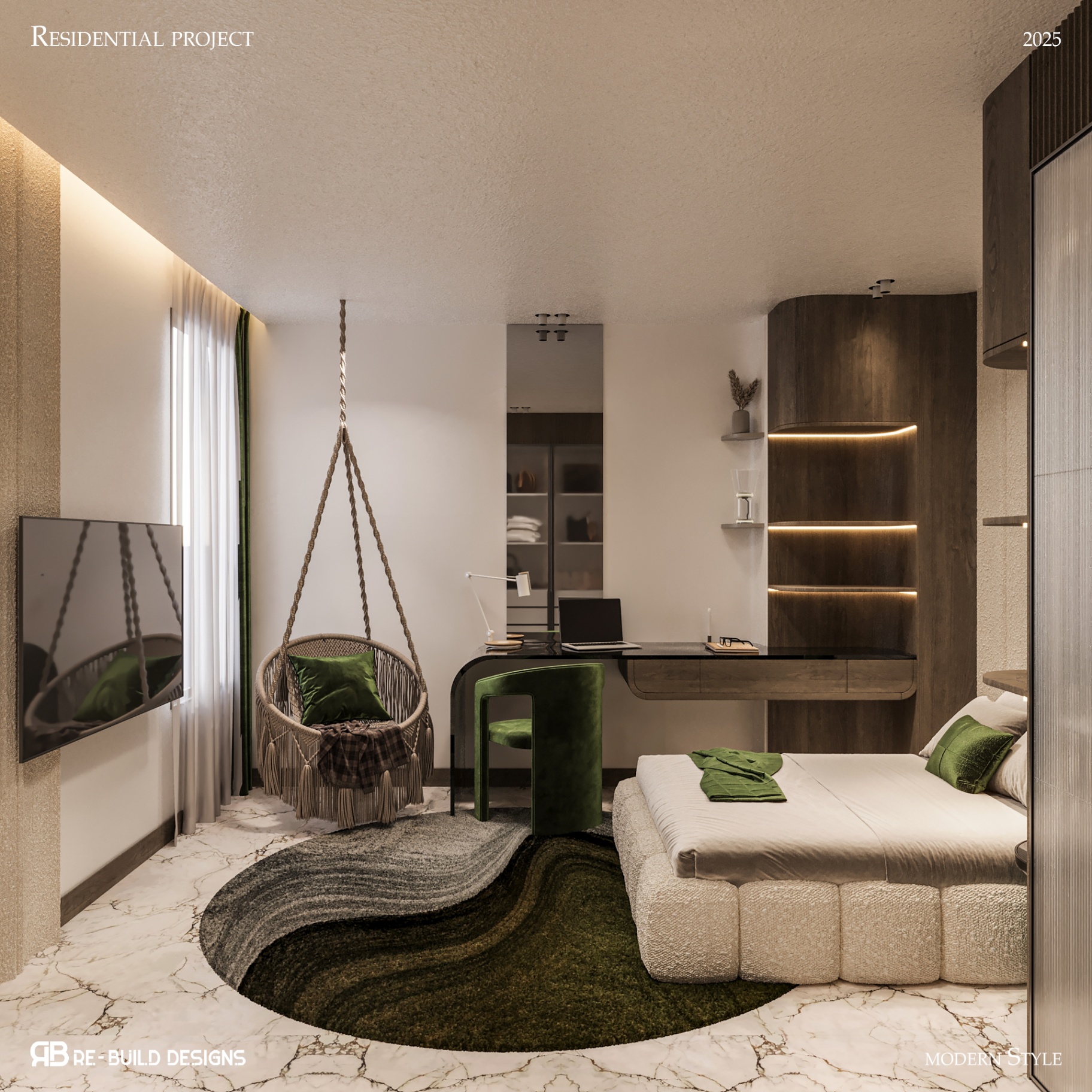 Miami Apartment — Second Girl Bedroom 2