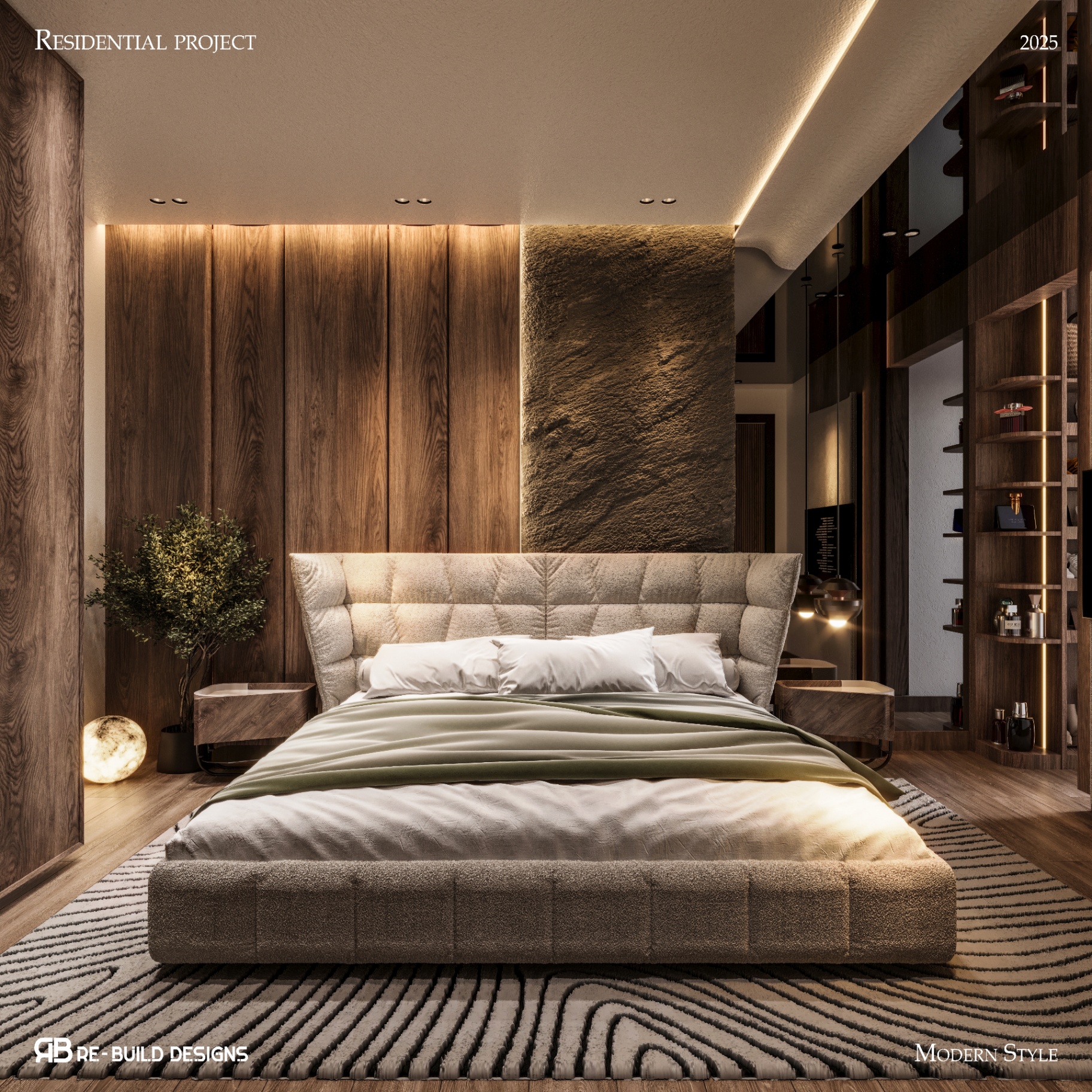 Kafr Abdo Apartment — Master Bedroom 1