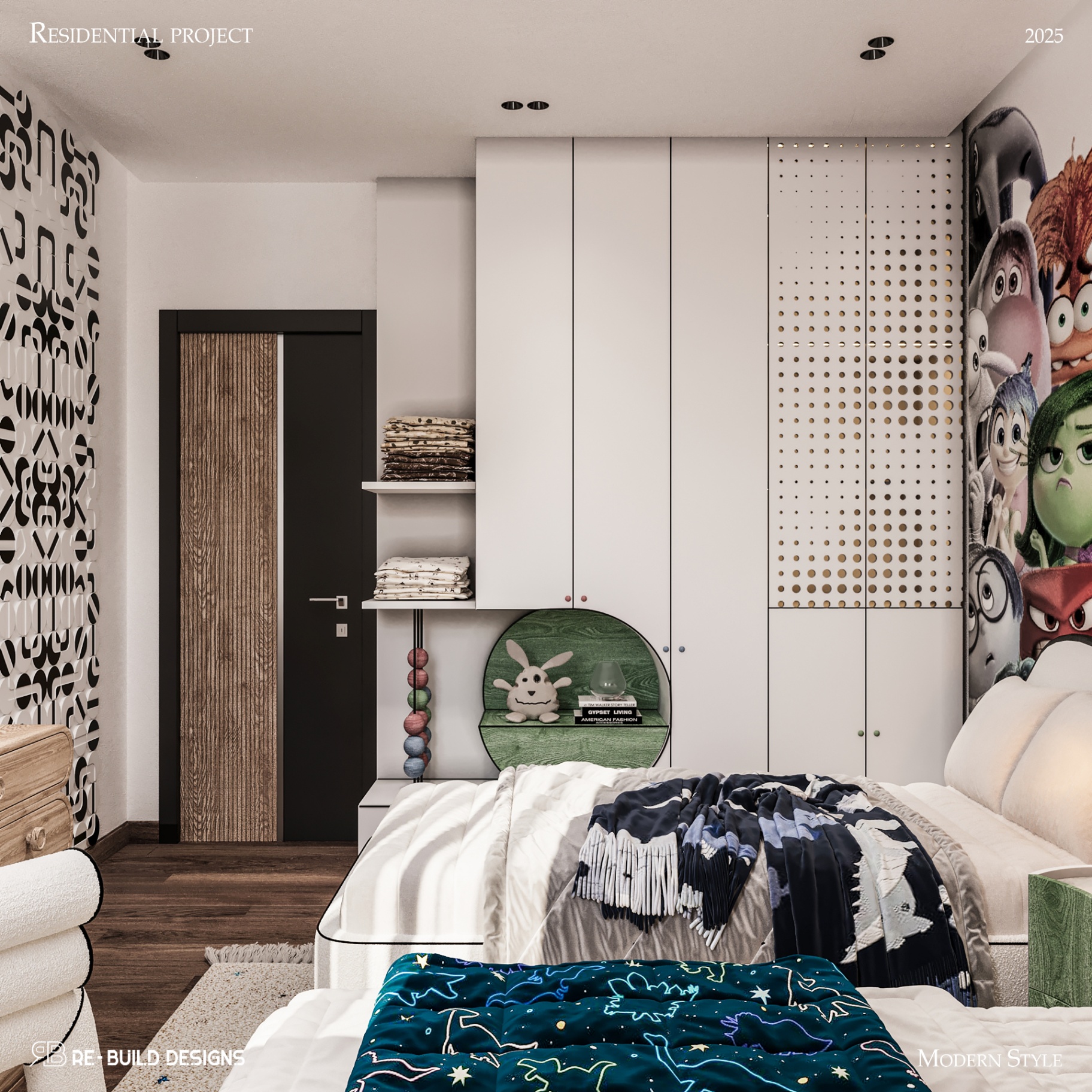 Kafr Abdo Apartment — Kids Bedroom 3