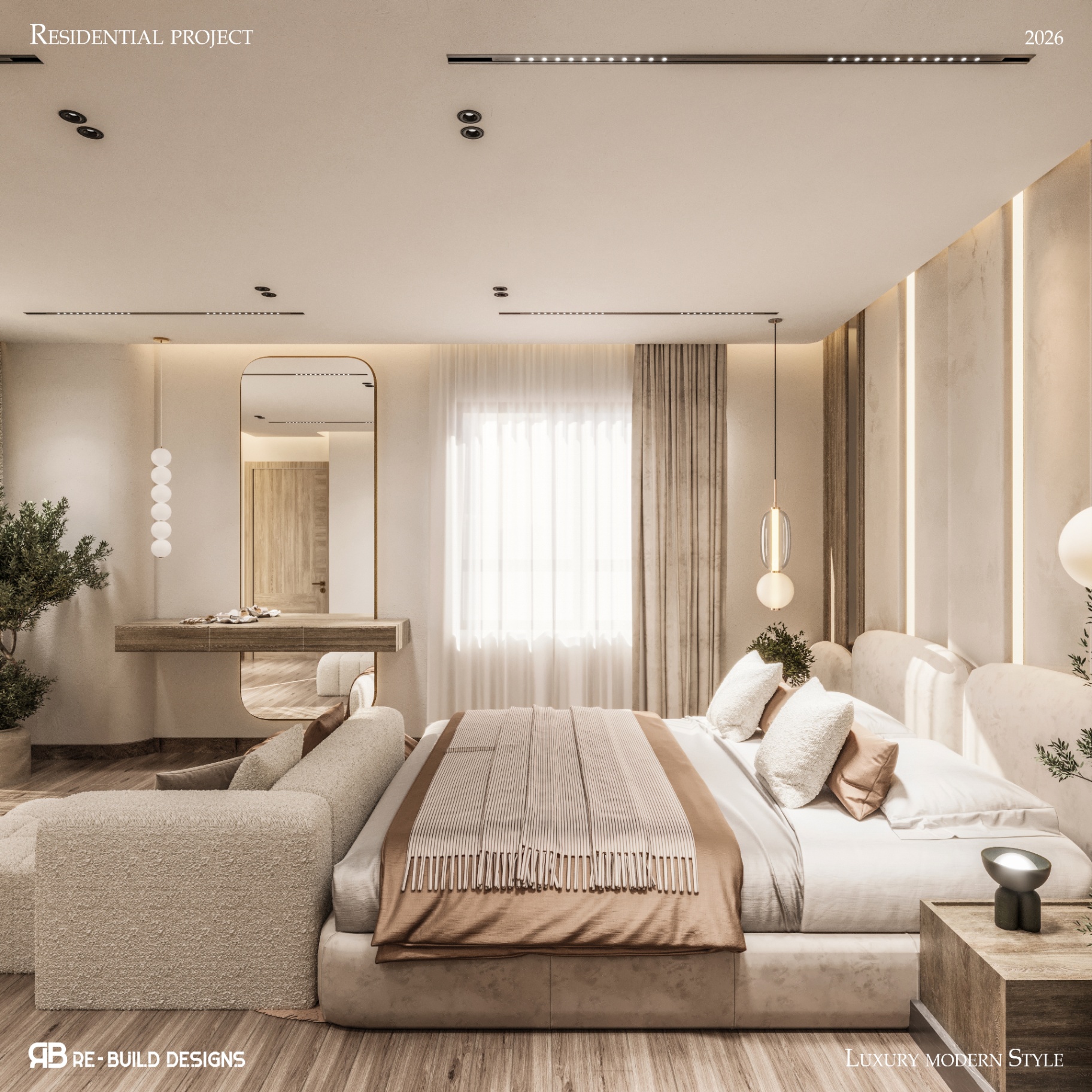 Sawary Apartment — Master Bedroom 3