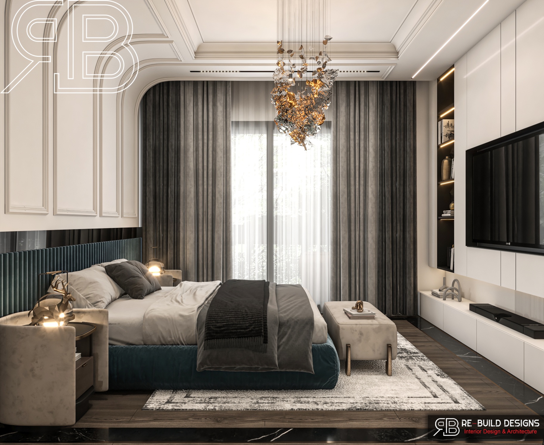 GrandView Apartment — Master Bedroom 8