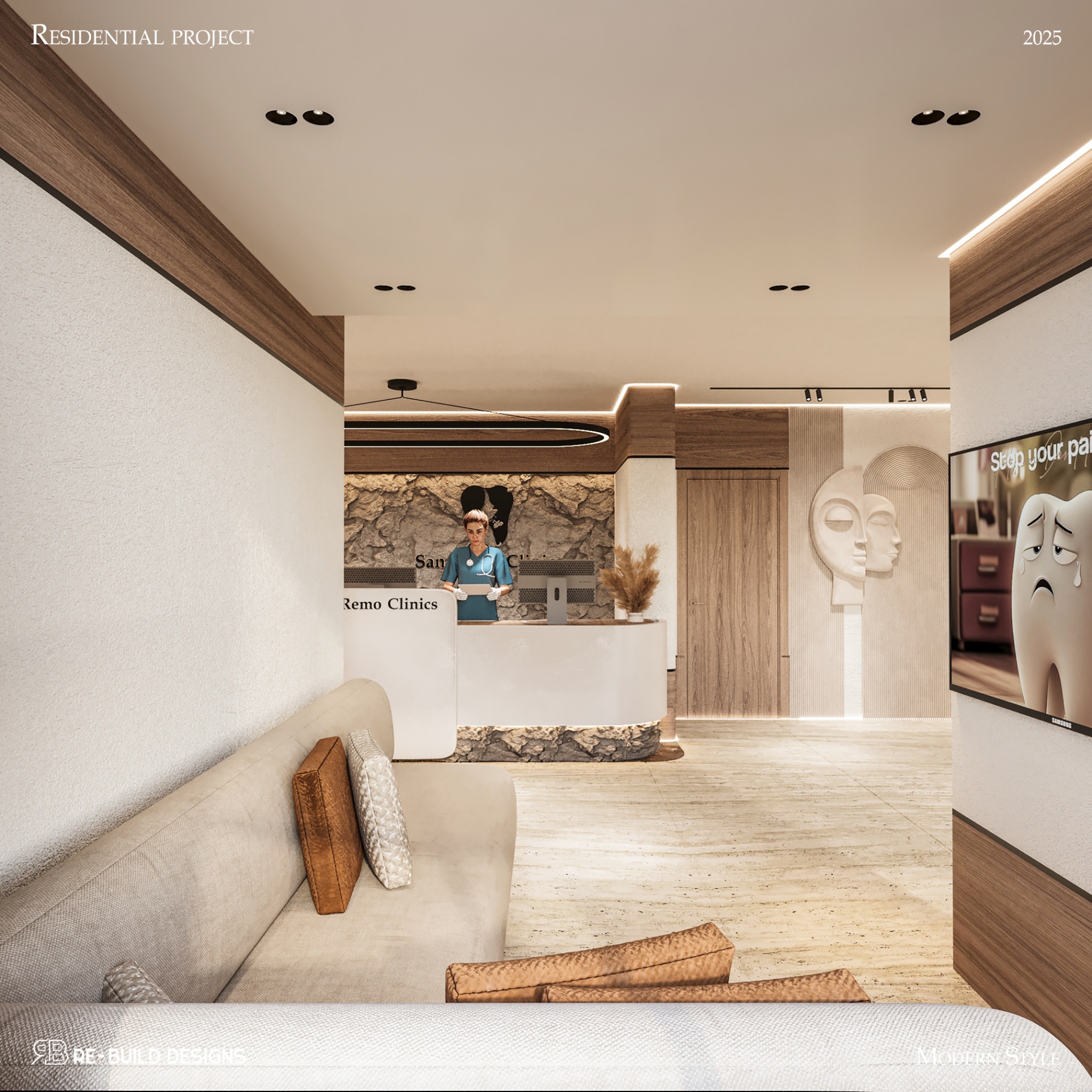 Miami Apartment — Reception 9