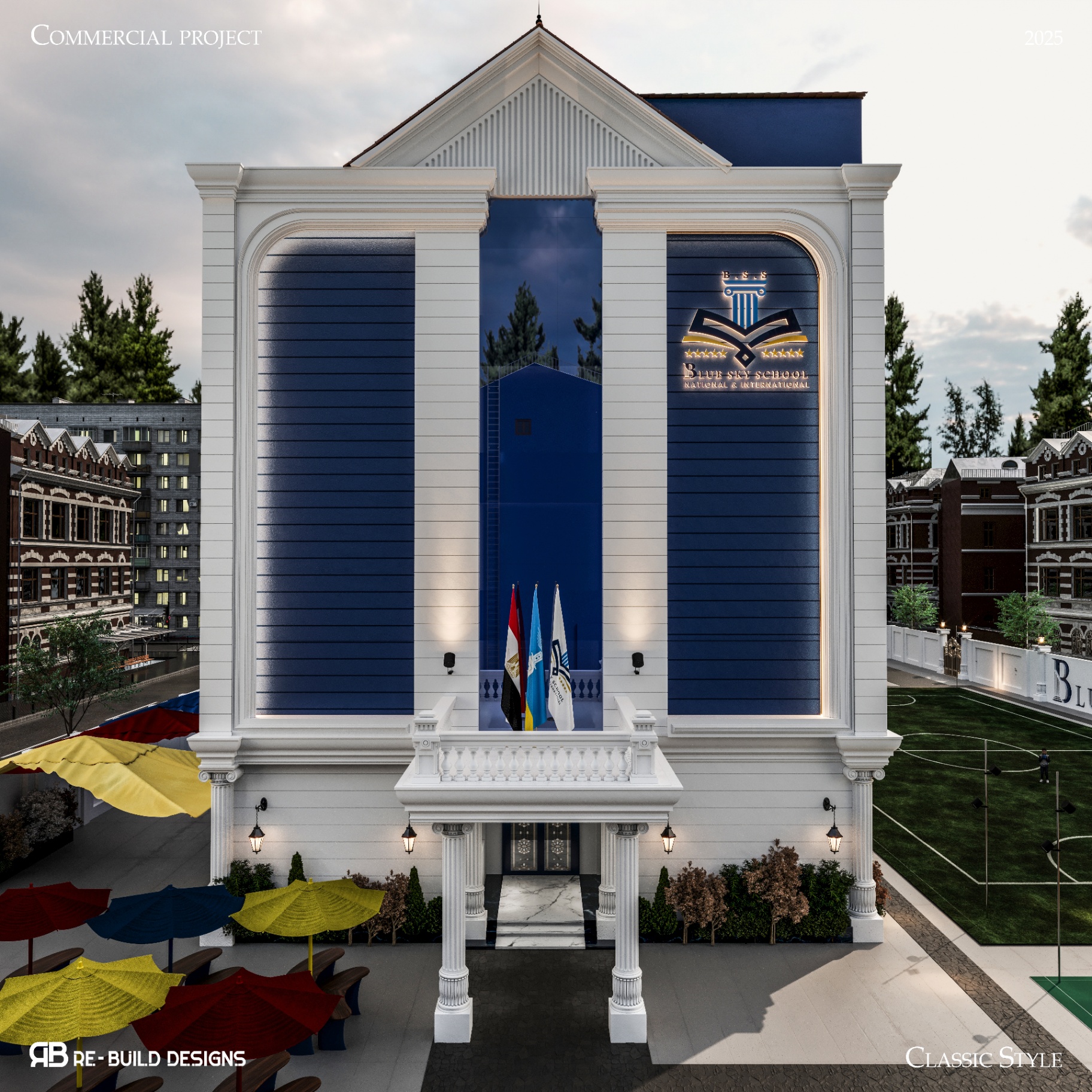 Blue Sky School — Exterior 7