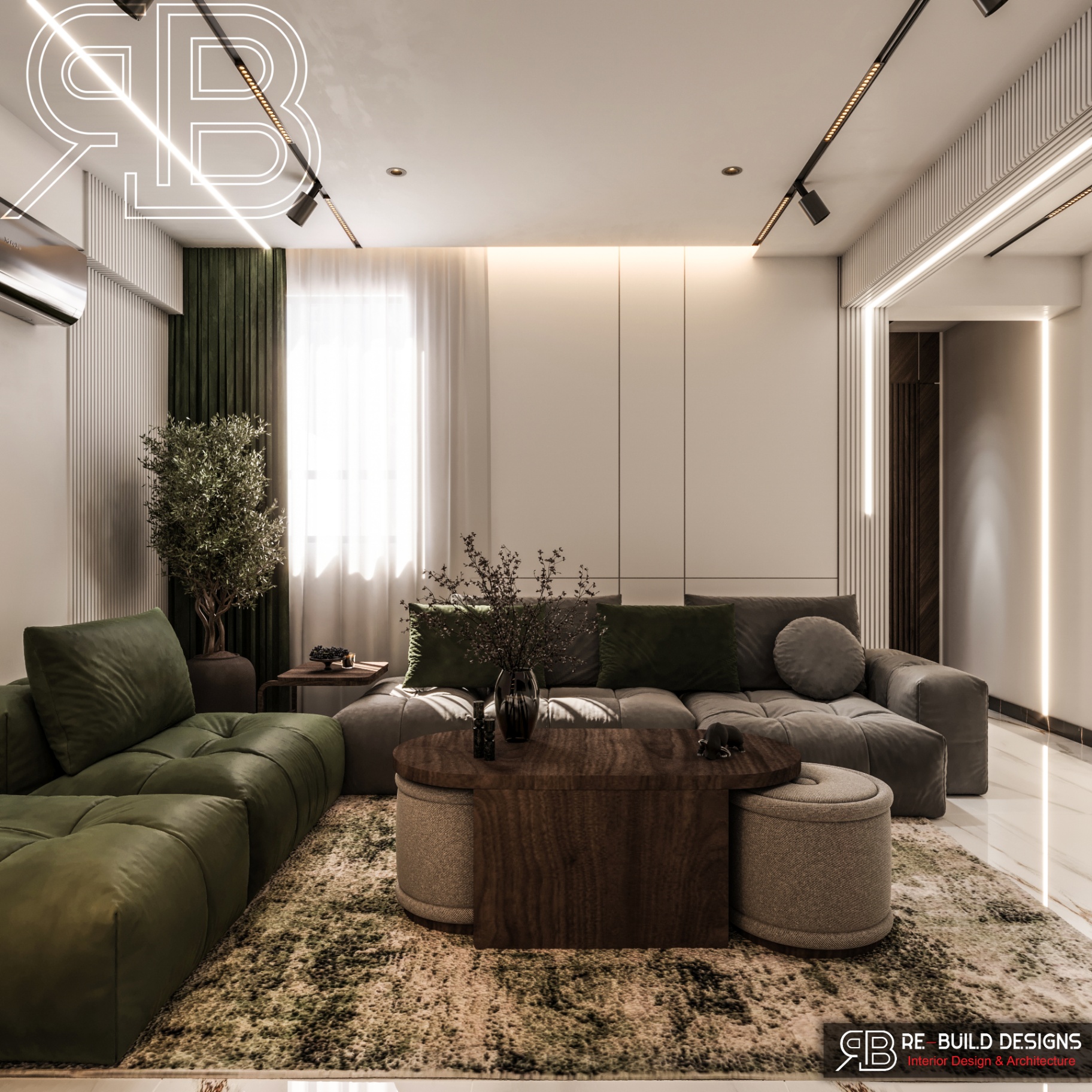 GrandView Apartment — Living Room 4
