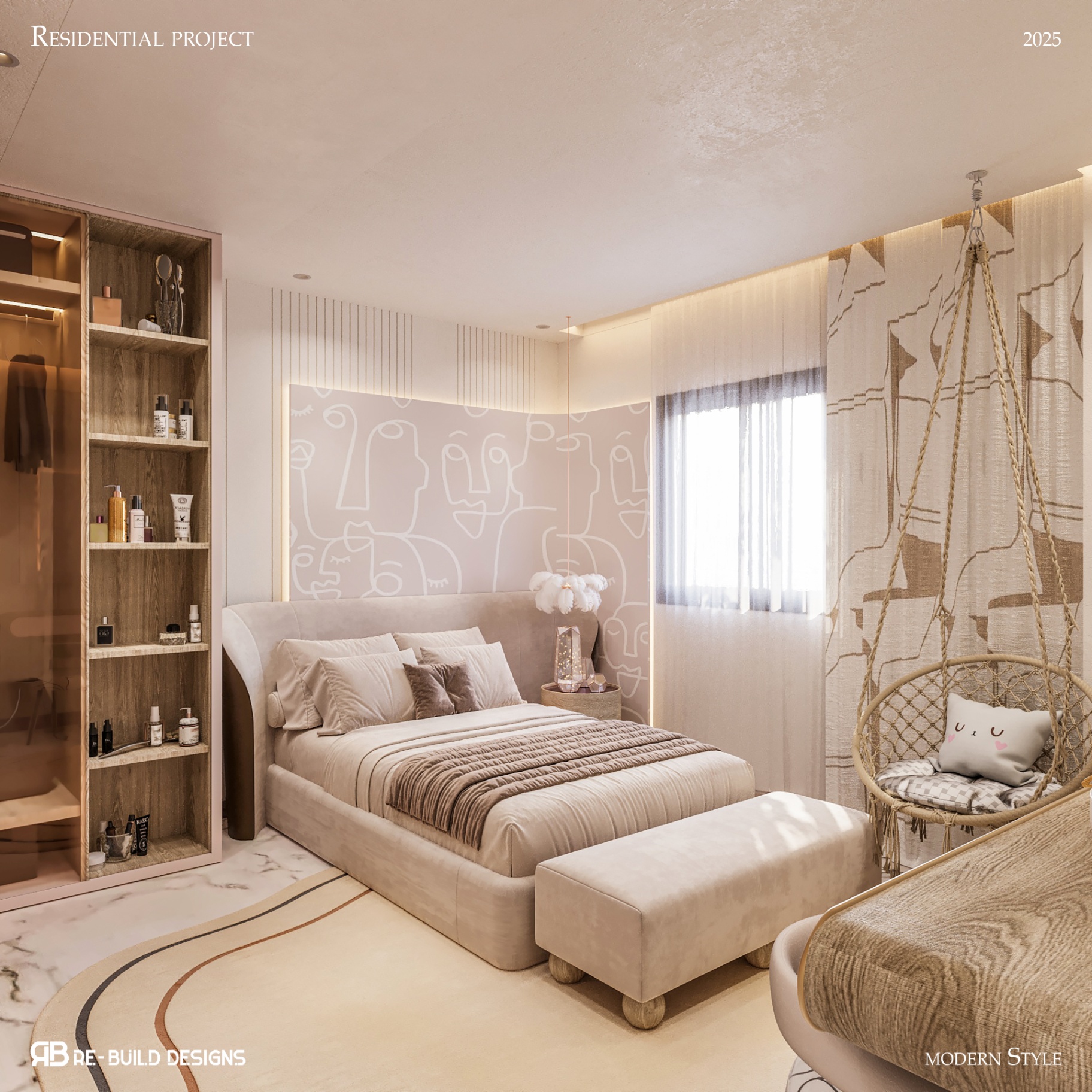Miami Apartment — Girl Bedroom 7