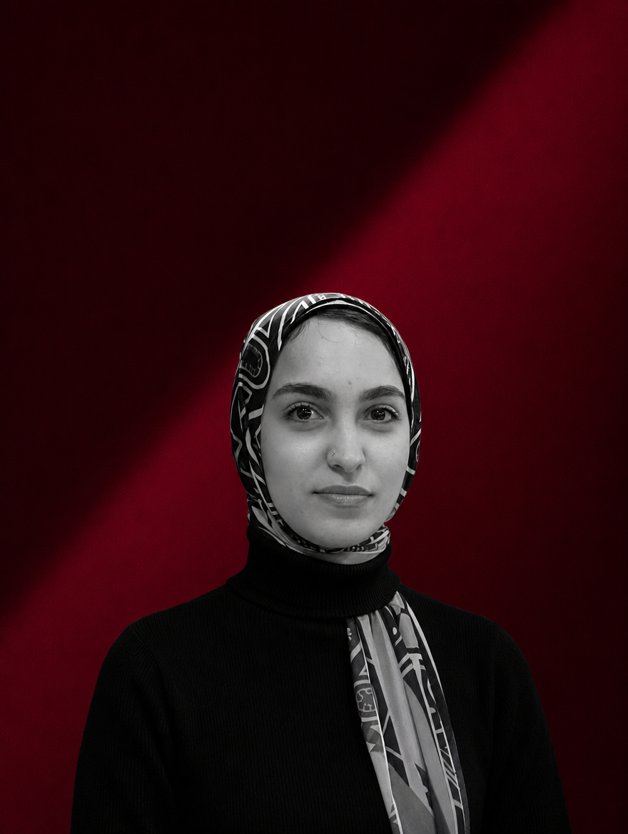 Portrait of Eng. Rahaf Tarek, Graphic Designer