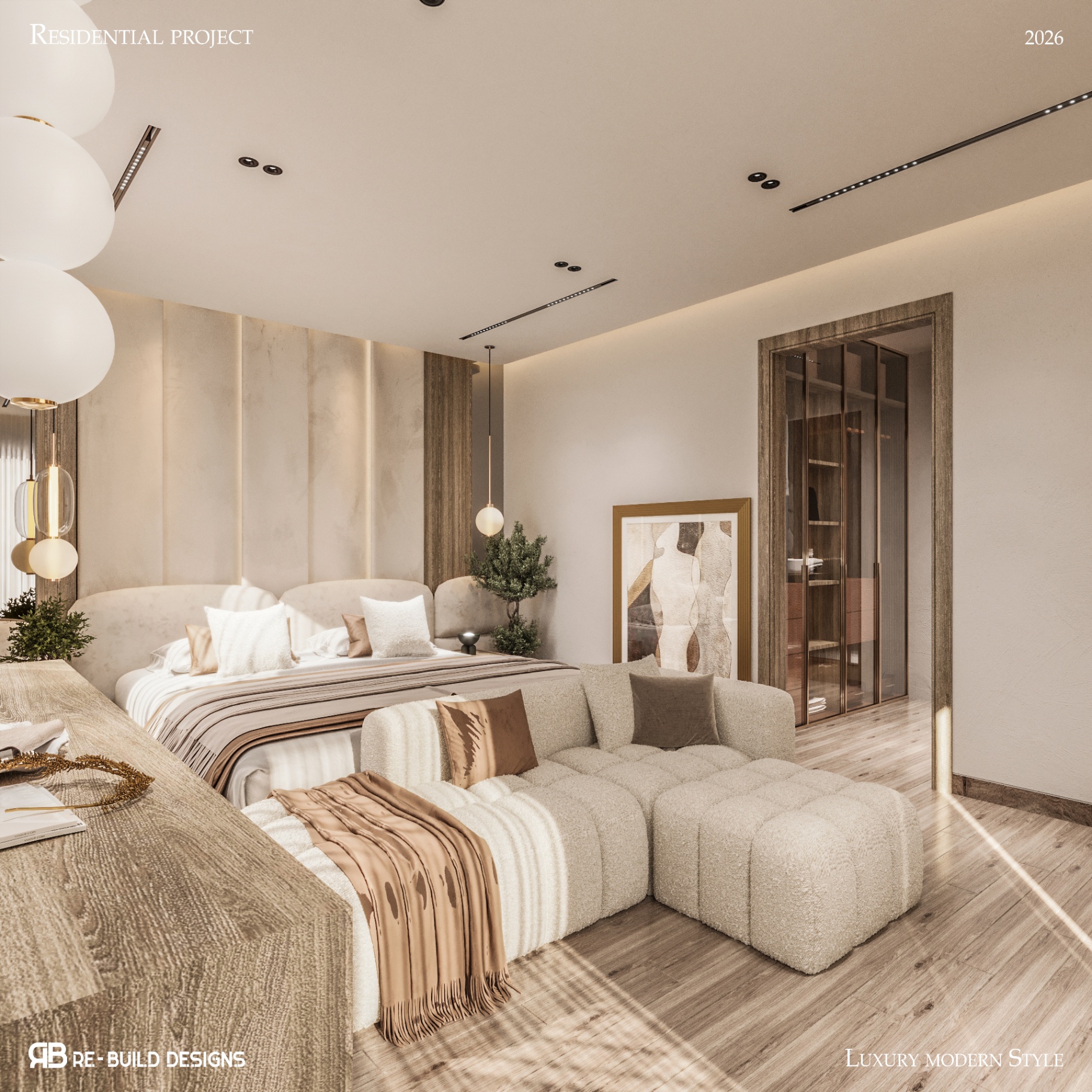 Sawary Apartment — Master Bedroom 4