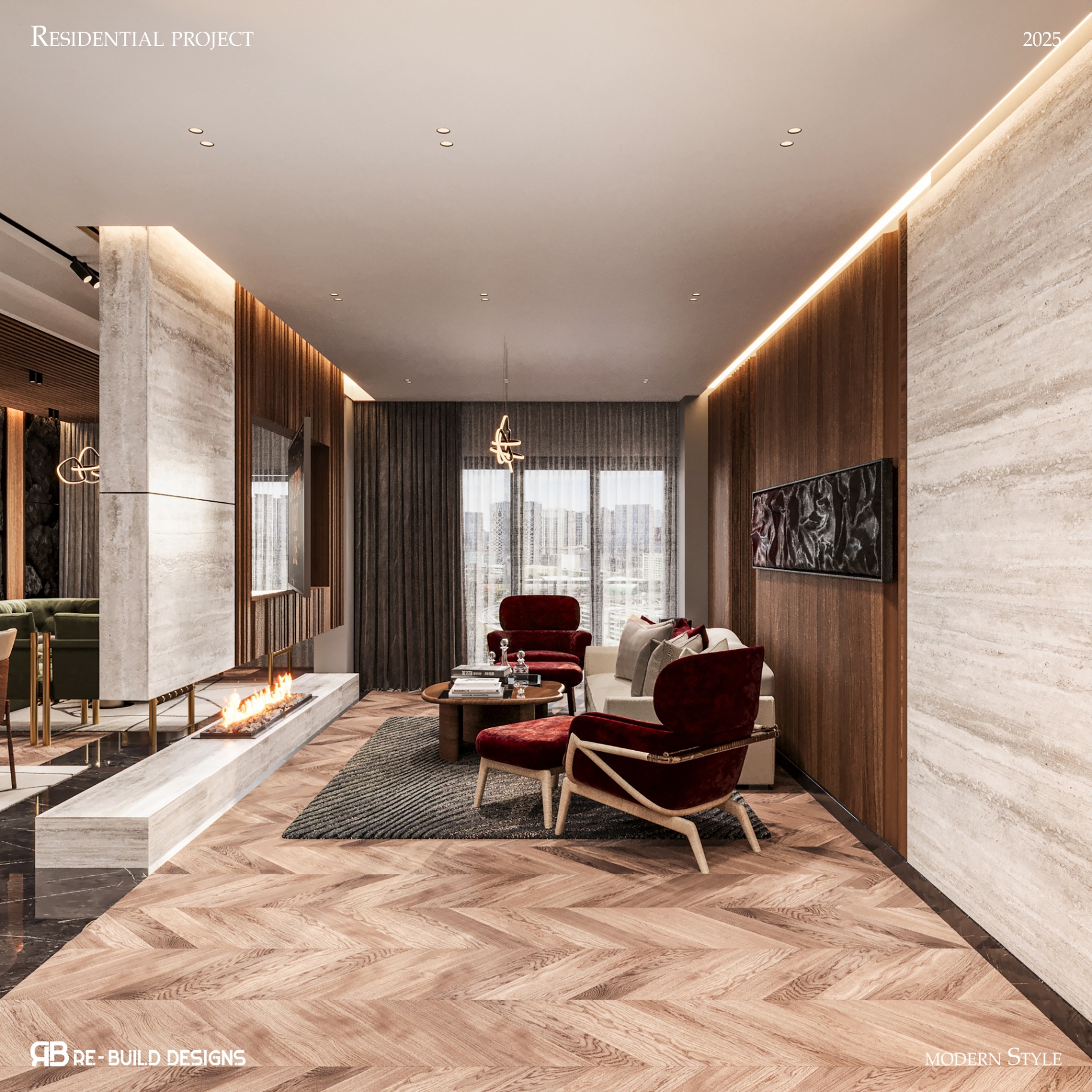 Kafr Abdo Apartment — Reception 3