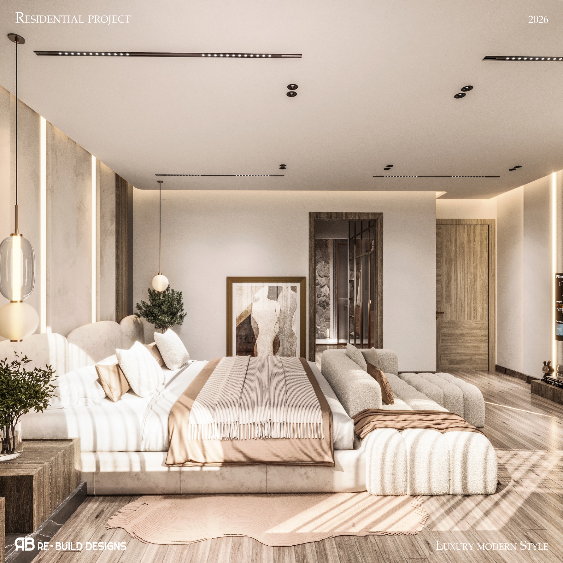Sawary Apartment — Master Bedroom 2