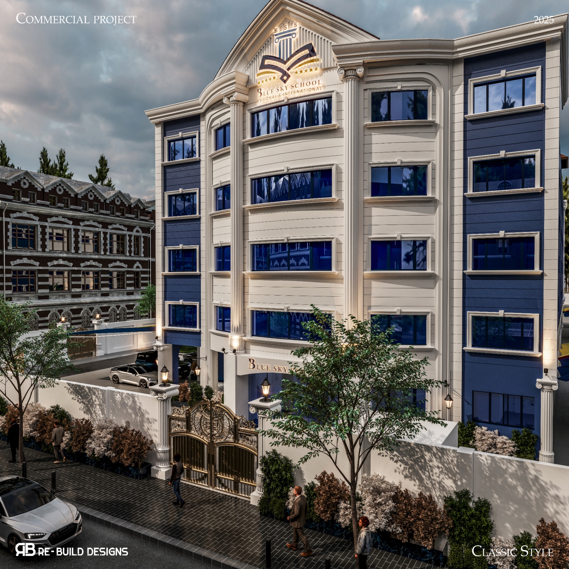 Blue Sky School — Exterior 3