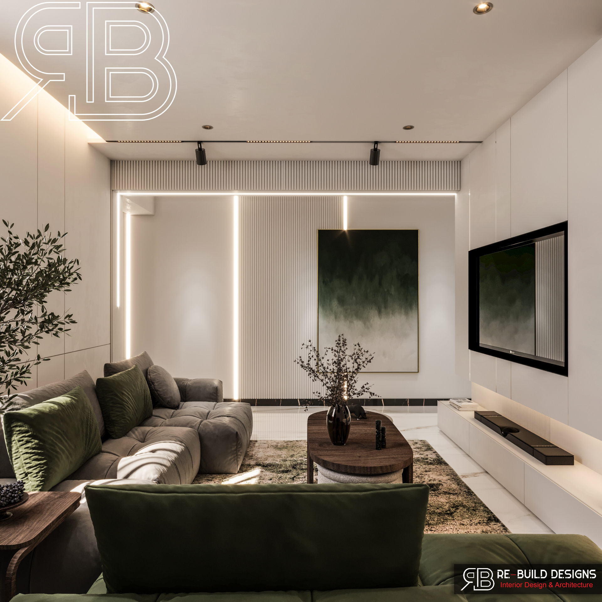 GrandView Apartment — Living Room 6