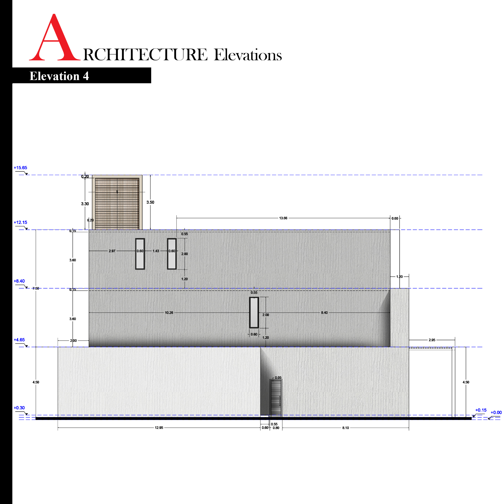 Villa ElHsaa — Elevation 4