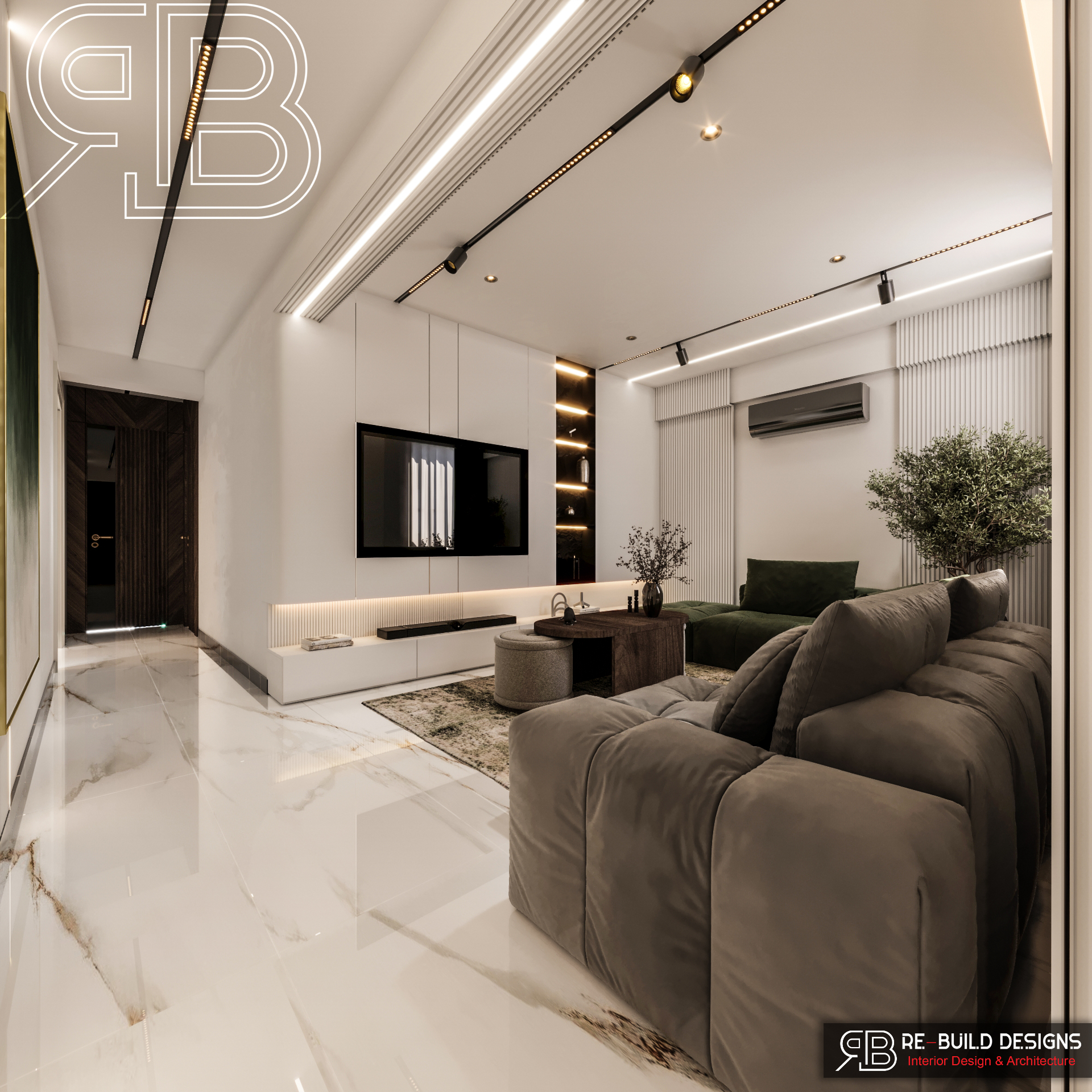 GrandView Apartment — Living Room 7