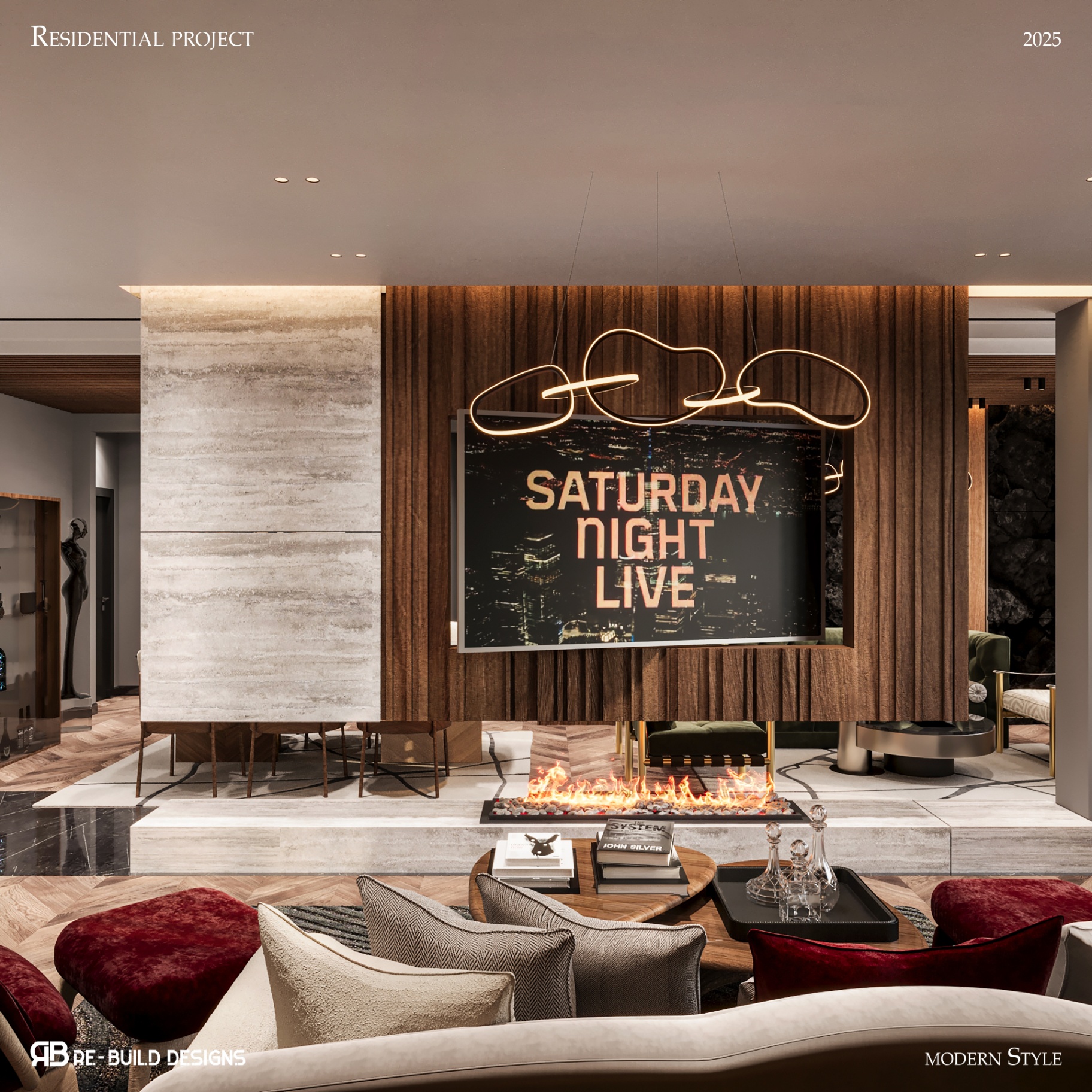 Kafr Abdo Apartment — Reception 8