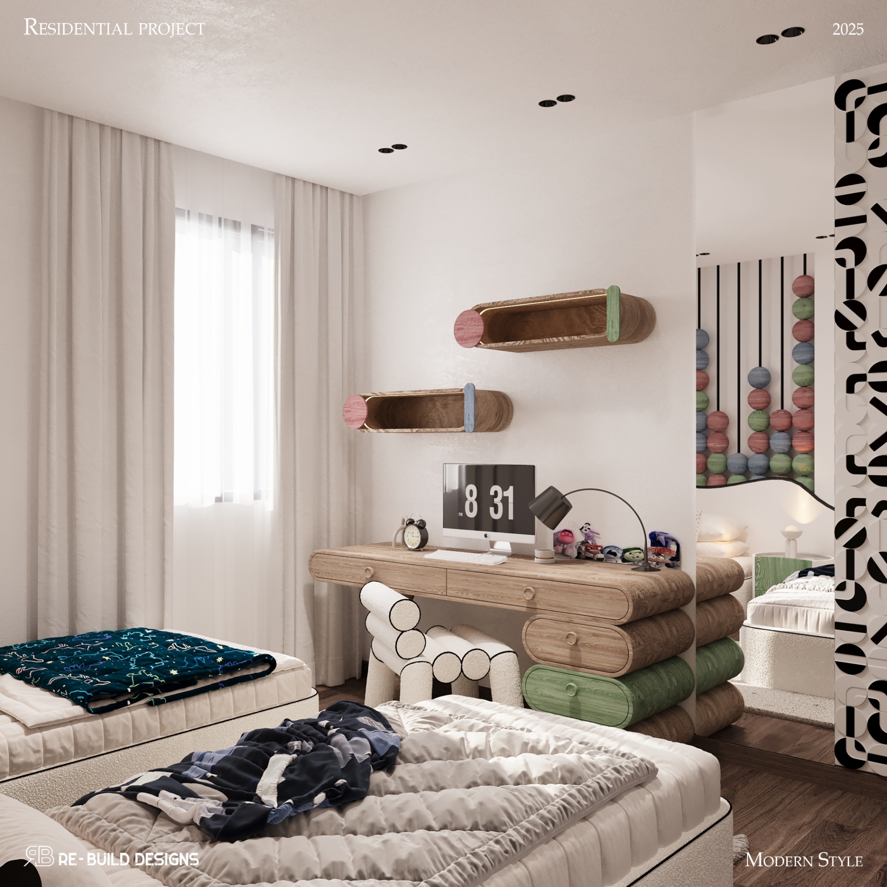 Kafr Abdo Apartment — Kids Bedroom 6