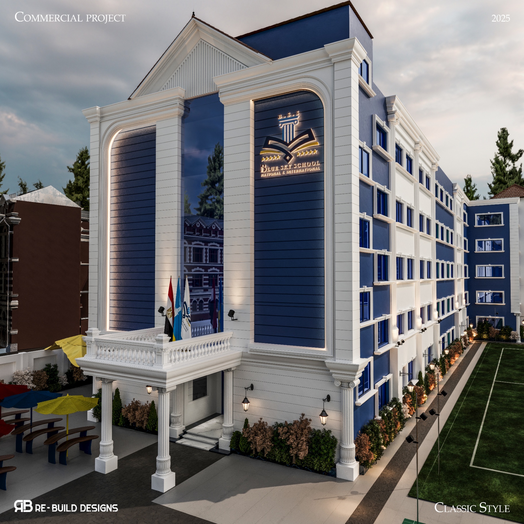 Blue Sky School — Exterior 8