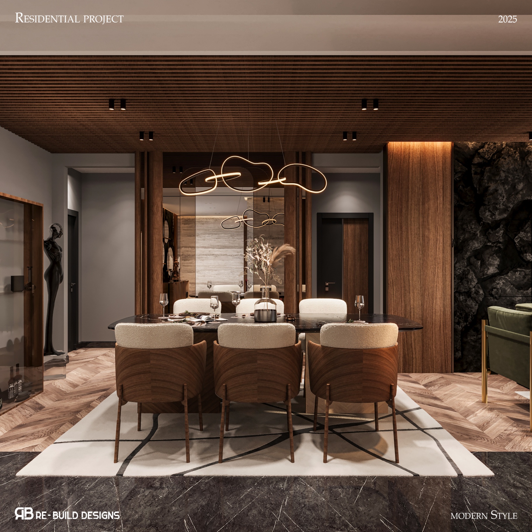 Kafr Abdo Apartment — Reception 4