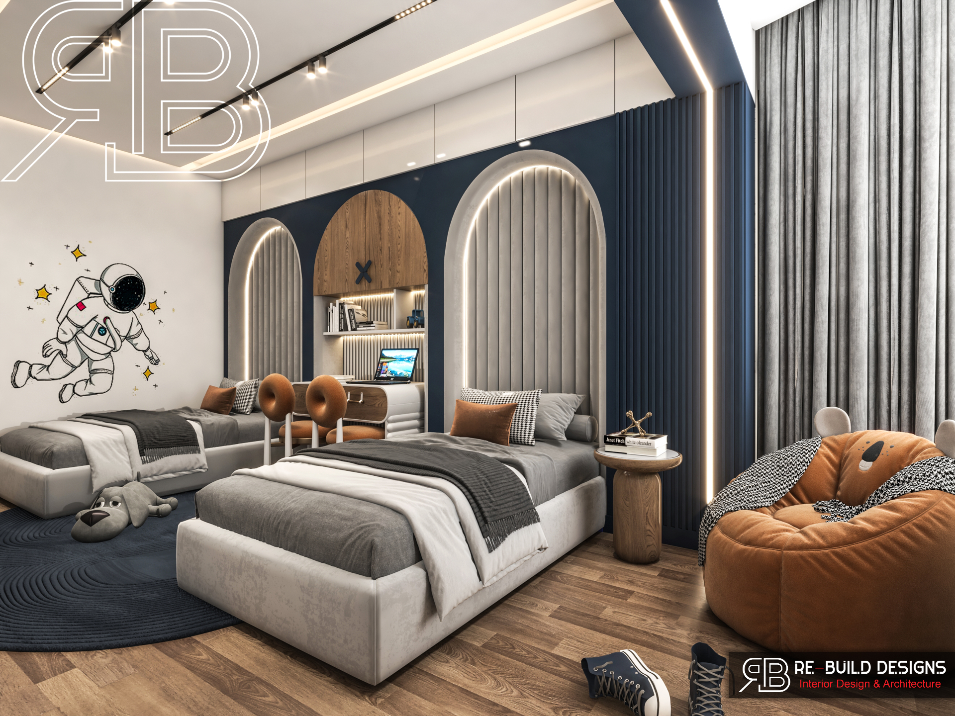 GrandView Apartment — Kids Bedroom 3