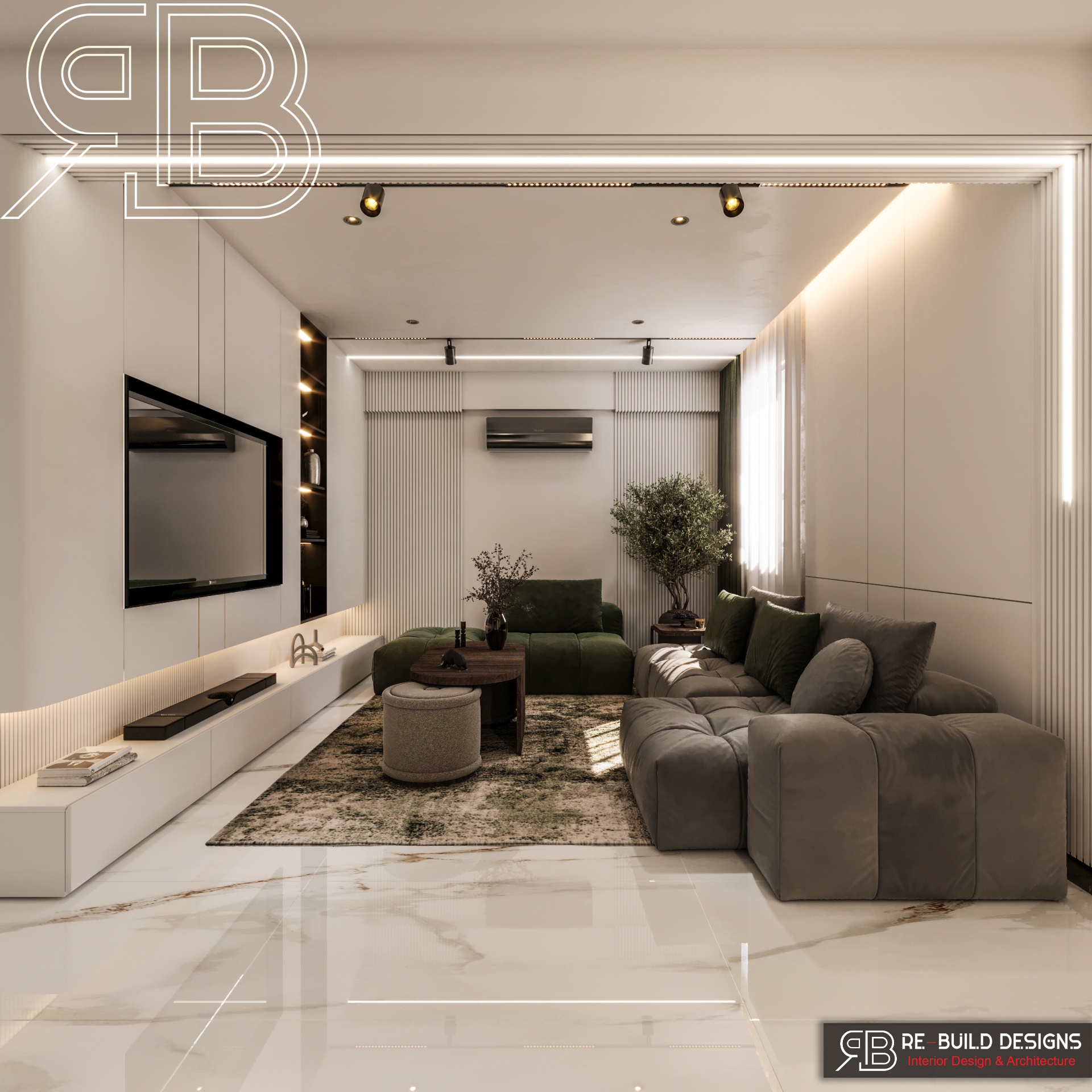 GrandView Apartment — Living Room 8