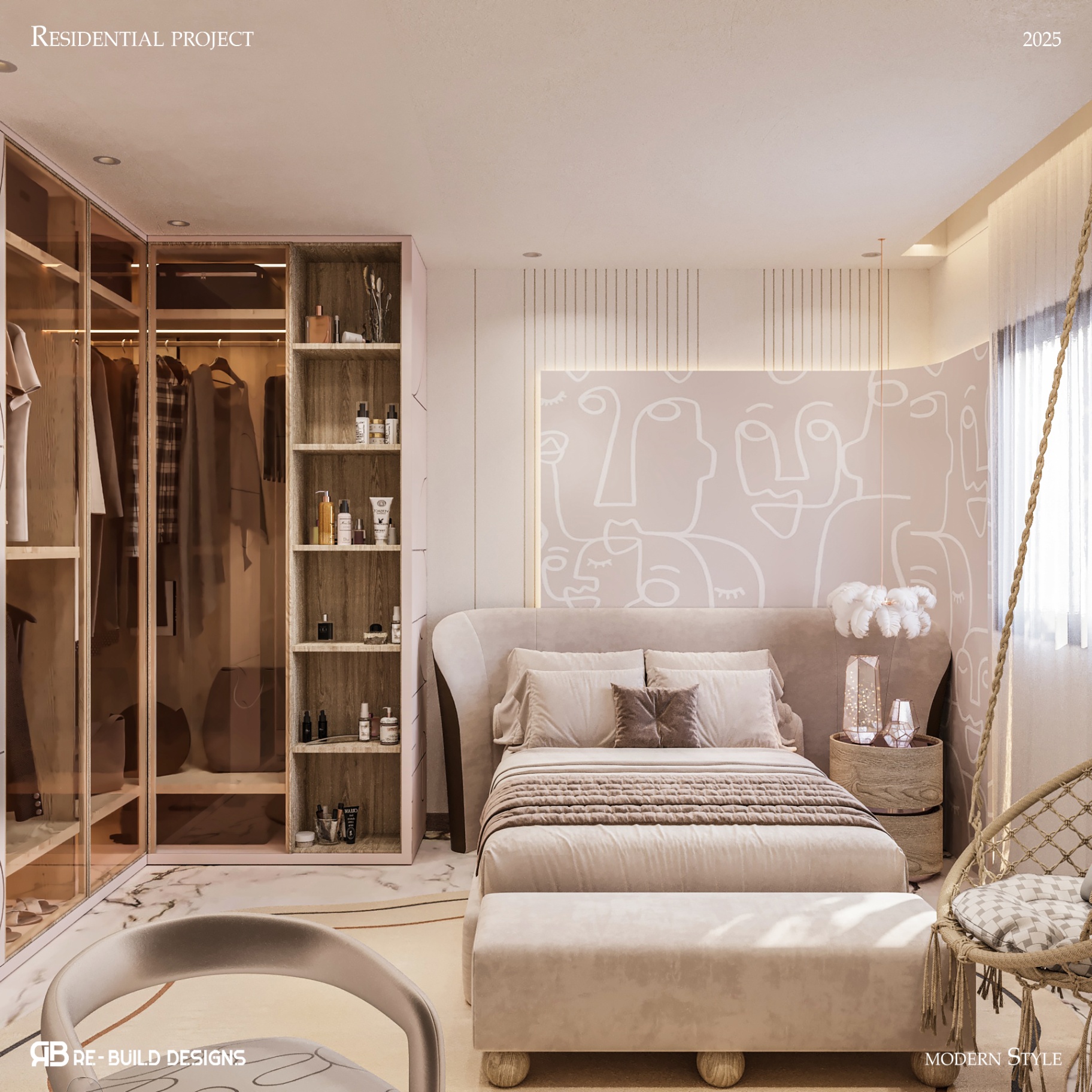 Miami Apartment — Girl Bedroom 3