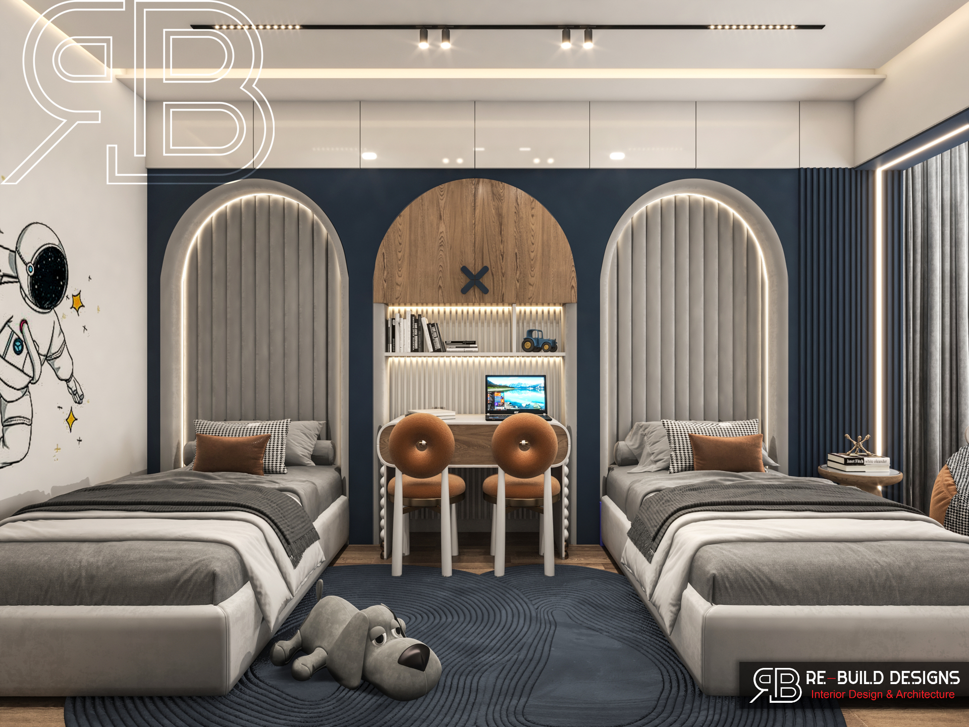 GrandView Apartment — Kids Bedroom 1