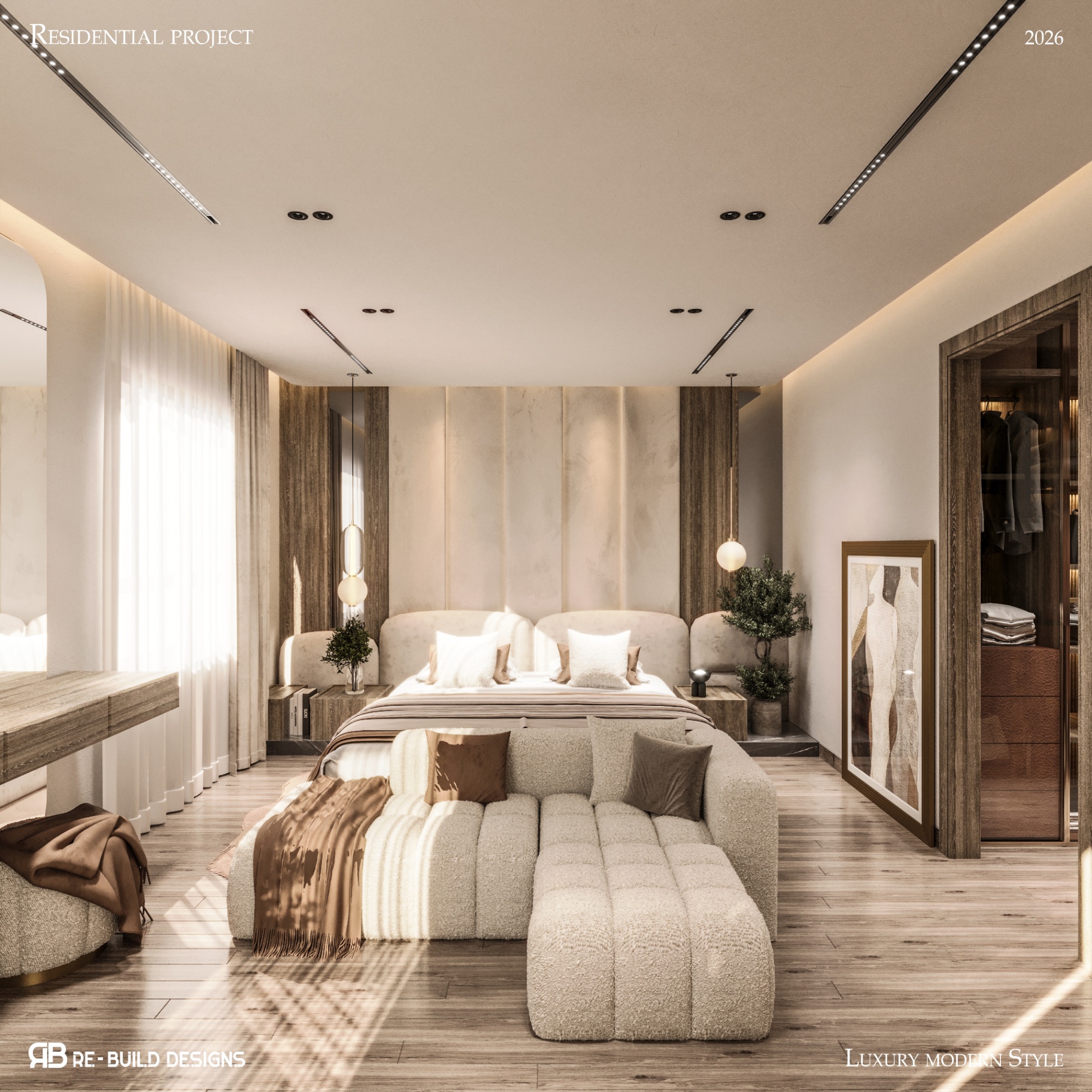 Sawary Apartment — Master Bedroom 1