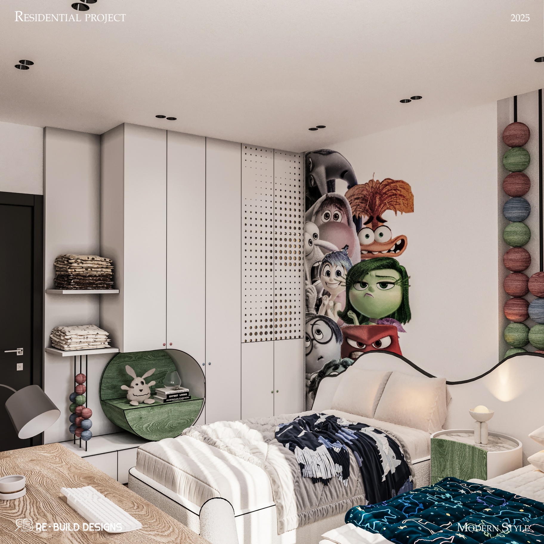 Kafr Abdo Apartment — Kids Bedroom 4