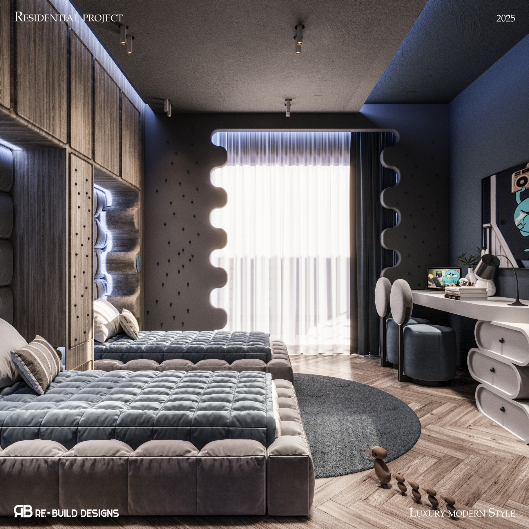 Sawary Apartment — Boy Bedroom 4