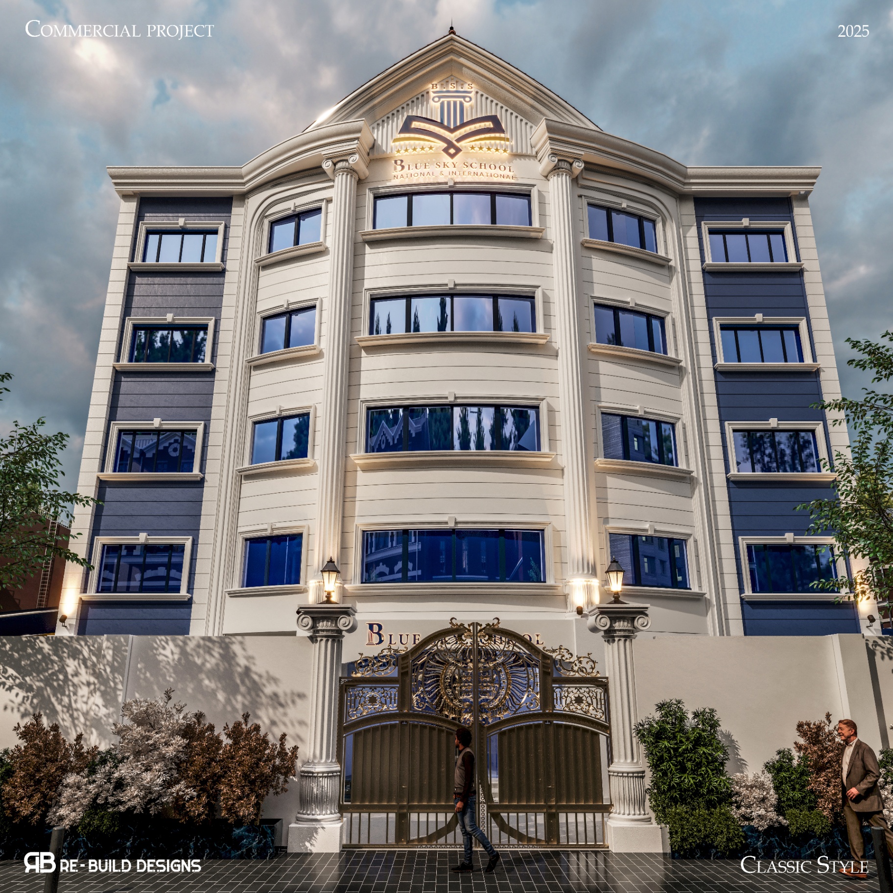 Blue Sky School — Exterior 4