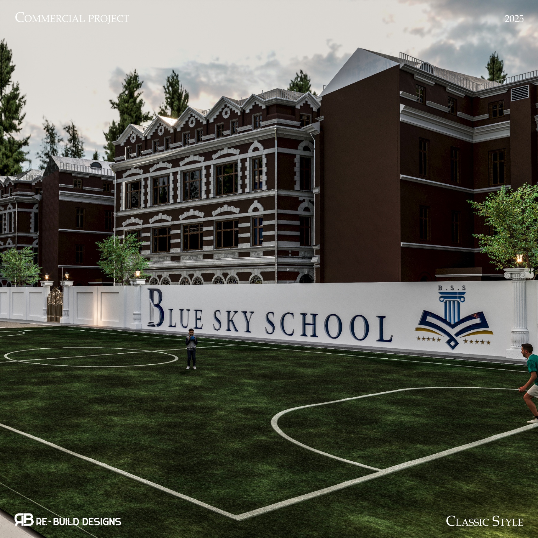 Blue Sky School — Exterior 9